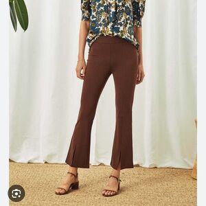 Cartolina, NWT Brown Women's Flared Pants, XXS